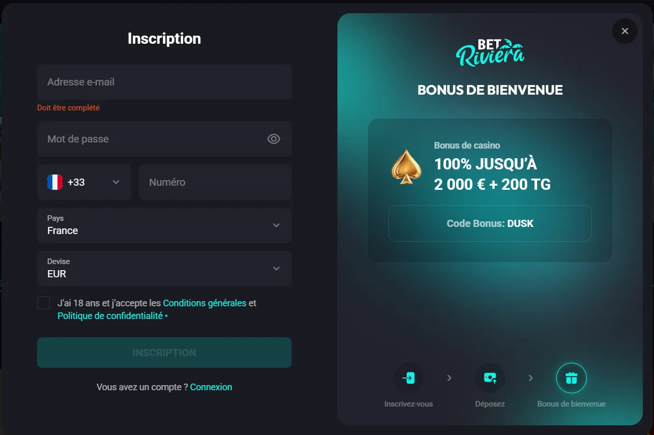 Réussissez gros chez Bet Riviera – jackpots et gros gains en ligne